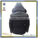 China Wholesale Lady Winter Padded Jacket With Fur Hood thumbnail-2