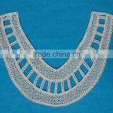 Machine Crochet Cotton Lace Collar thumbnail-1