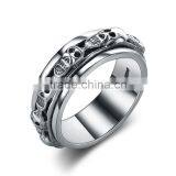 Fashion Jewelry Brass / S925 Cool Punk Retro Style Personalized Devil Skull Ring for Men thumbnail-1