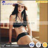 Custom Logo Women Bikinis China Swimwear Manufacturer Black Brazilian Bikini Girls Swimming