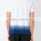 Trend Plain White Gradient Color Polo t Shirts for Mens thumbnail-4