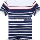 Manufacturers in China 100% Cotton no Design Striped T-shirt thumbnail-3