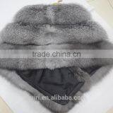 High-grade Winer Women Fur Coat Real Sliver FOX Fur Wrap thumbnail-6