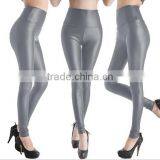 EY0042L 2015 New Autumn and Winter Leather Women PU High Waist High Elastic Leggings thumbnail-2