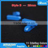 Green Shoe Lace Tips Aglets New for Repairs or Shoe Lace Making 4 in a Pack - Yeezy Shoelaces Metal Endings in 11 Colors thumbnail-4