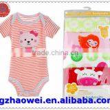 Wholesale 5 Pack Carter Bodysuit Adorable Baby Girl's Clothes, Rompers thumbnail-1