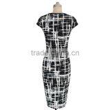 Women Milk Silk With up Hip Dresses thumbnail-2