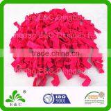 Color Satin Elastic Red Hair Band thumbnail-2