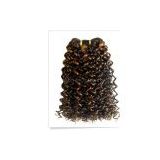 Curly Human Hair Wefts, Hair Weaves,DW-003