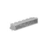 Gray 300V 15A 2 - 24 Right Angle Pin MCS Connector With 5, 6, 12 Pole SP475/SP478
