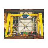 Pendent Control Steel Frame Workshop Gantry Crane Medium Duty 6 Ton