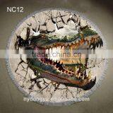 Dinosaure Round Beach Towel/jk690g Round Table Towels Shawl Yoga Mat Beach Towels Shawl