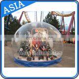 Exhibition Show Christmas Inflatable Snow Globes Outdoors 3m Diameter, Inflatable Christmas Snow Globe for Advertising thumbnail-1