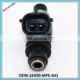 OE 0510 16450-MFE-641 FUEL INJECTOR FOR VT750 CBR250R/RA CRF250L CBR 250 MOTORCYCLE NOZZLE 12 HOLES