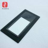 3MM Black Silk Screen Printed Glass Panel for LED Flat Panel Down Lights thumbnail-3