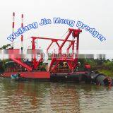 China Low Price Cutter Suction River Sand Dredger / Sea Dredgeing Machine for Sale river sand dredger