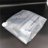 Made in China 5L Cow Milk PET Plastic Filling Bag/empty Stand up Large Spout Soft Composite Plastic Bag thumbnail-3