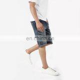DiZNEW Wholesale Best Quality Half Jeans Short Biker Denim Shorts for Men thumbnail-4