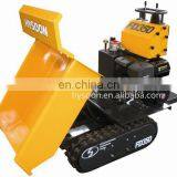 CE Certificated Garden Hydraulic Crawler Mini Dumper thumbnail-1