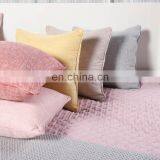 RTS Factory Price Textured Crosshatch Cationic Dyed Cushion Covers in Stock thumbnail-2