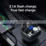 Joyroom Digital Display Fast Charge Wireless MP3 Player Car Charger thumbnail-4