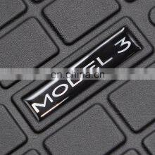 Carest Model3 Car Front Trunk Mat TPE Rubber Floor Tasteless For Tesla Model 3 Accessories Fit Argo Before Cargo Tray Waterproof thumbnail-5