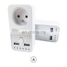 USB Countdown Timer Smart Time Setting Switch Timer Control Socket Smart Home Wall Table USB Charger Adapter Plug For Indoor Use thumbnail-4