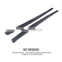 ML Style Q50 Carbon Fiber Side Skirt Sills for Infiniti Q50 Sedan 4-Door 13-17 thumbnail-5