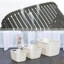 Rectangular Industrial Light Weight Handmade High Quality Small Wholesale Plastic Laundry Basket thumbnail-2