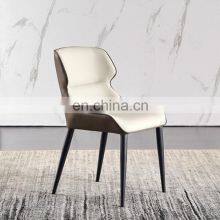 Leather Modern Luxury Dinning Table Chiars Restaurant Dinning Room Chairs for Dining Room thumbnail-3