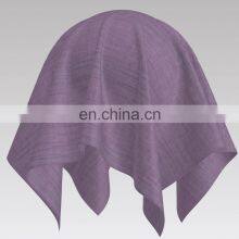 Mystic Purple Color Plain Yarn-dyed Crepe Fabric For Fashion Dress thumbnail-4
