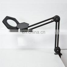 LED Magnifying Glass Lamp Tricolor Adjustment Stepless Dimming LED Folding Magnifying Table Lamp 5D Magnifying Lamp thumbnail-4