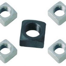 All Sizes Square Thin Nuts , SS / CS Square Lock Nut DIN ISO Standard