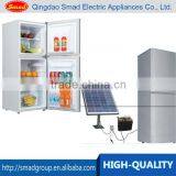 12V 24V 158L Free Standing Double Door Solar Refrigerator freezer                        
                                                Quality Choice