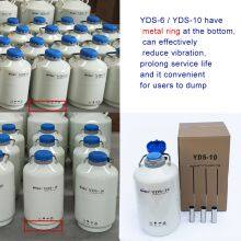 Laboratory Azot Tank Veterinary Liquid Nitrogen Thermos to Freeze Semen 8l 10lter thumbnail-3