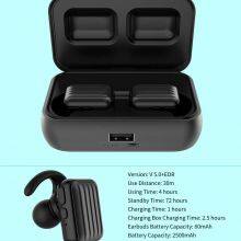 ZW-T5 Mobile Phone Custom Handfree Headset Earphone TWS Waterproof Headphone Wireless Earbuds thumbnail-3