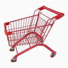 High Quality American Style Metal Supermarket Shopping Trolley for Hypmarket thumbnail-5