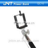 New Crystal Head Wired Slefie Stcik Holder for Mobile Phones QC16 thumbnail-5