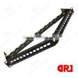 China 24 Ports 45 Degree Bend Patch Panel