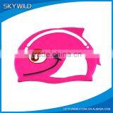 China Wholesale Silicone Swim Cap For Kid, Customize Printing Silicone Swimming Cap thumbnail-2
