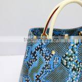 New Fashion Women Snakeskin Grain PU Leather Handbag ,ladies Shoulder Bags thumbnail-3