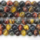 China Wholesale Tiger Eye Precious Stones Round Beads thumbnail-1