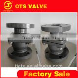 QV-LY-010 cast iron PTFE seal material float ball valve dn50 with low price