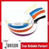 New 34cm Colorful Aluminum Ceramic Frying Pans With LFGB/REACH/RoHS/FDA Certifications thumbnail-1