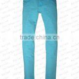 Lady's Denim Jeans--Blue-Fluorescence thumbnail-1