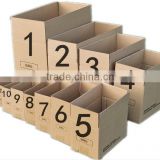 Custom design printed paper display box carton box corrugated packaging box