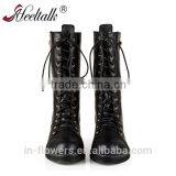 OEM ODM Custom Made Wholesale Genuine Leather Laydies Fashion Boots 2016 thumbnail-3
