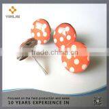 Orange Spot Decorative Metal Brads thumbnail-1