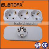 Europe Style 2 Pin AC Power Adapter With Earth (P8813)