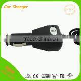 Hot OEM / ODM Quick charge 2.0 car charger with 1.2M micro usb cable for 5V 2A/9V 2A/12V 1.5A